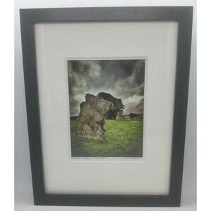 Avebury Stones England Framed Color Photograph by L C Richey 2012